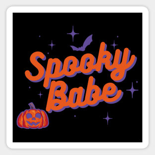 Cute Kawaii Spooky Babe Womens Halloween Outfit Magnet